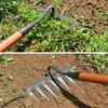 Gardening Hoe Vegetable Plowing Planting Tool Weeder Cultivator Garden Swoe