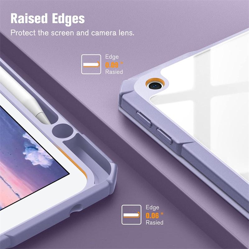 Противоударный чехол для планшета с держателем для карандаша для iPad Air 10.2 10.5 11 10.9 дюйма 10 2022 iPad Pro 9.7 8-го 9-го 10-го iPad10 Чехол