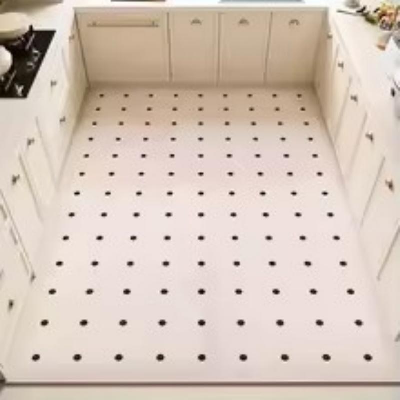Kitchen Carpet Anti-slip Oil-proof Rug Floor Mat Wipeable Easy To Clean Waterproof Foot Mats Large Size Carpets