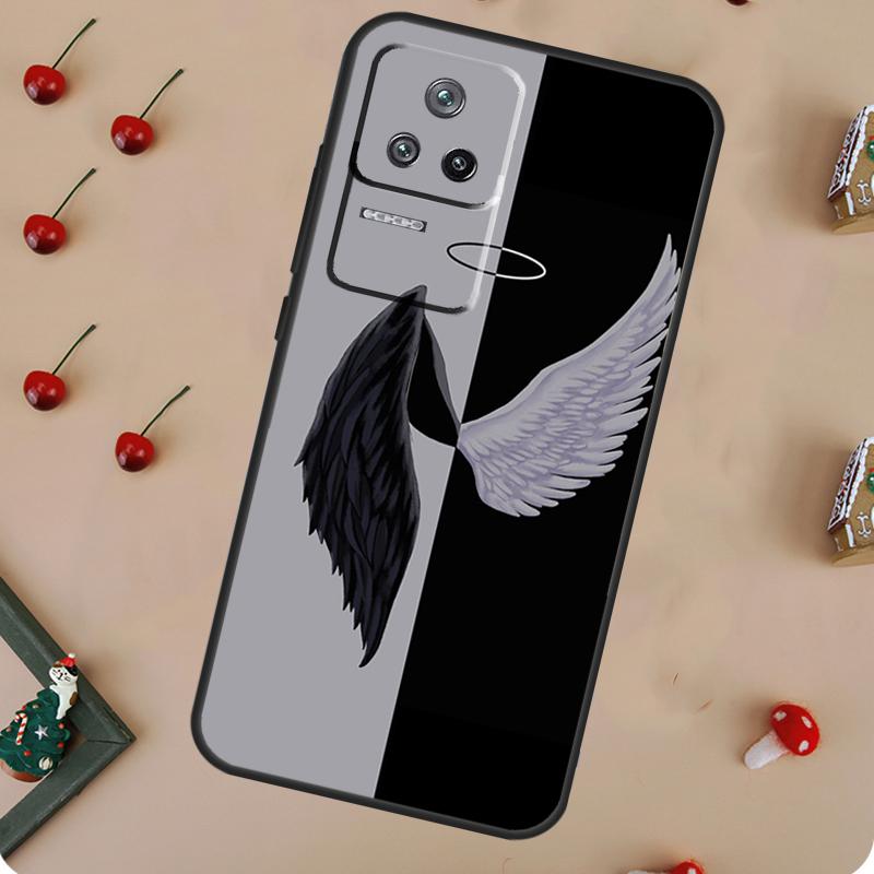 Devil Angel Case For Xiaomi 17 Pro Max 15 14 Ultra 13T 14T 15T Pro POCO F8 F7 F5 F6 X3 X5 X6 X7 Pro Cover