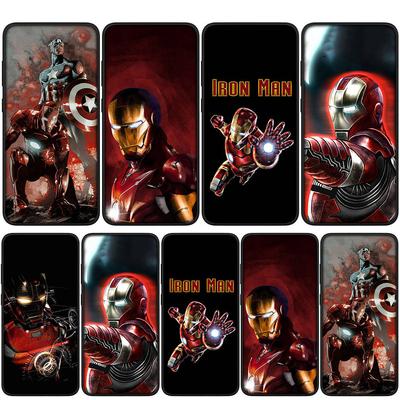 Чехол для iPhone 16 15 Xiaomi Redmi Note 14 13 12 11 Pro Max X 8 9 16e Samsung Galaxy S25 S24 S23 Moto G85 14C OPPO Huawei Iron Man Ironman Phone Case