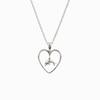 LOVEMADDER Love Dolphin Necklace (925 Silver)