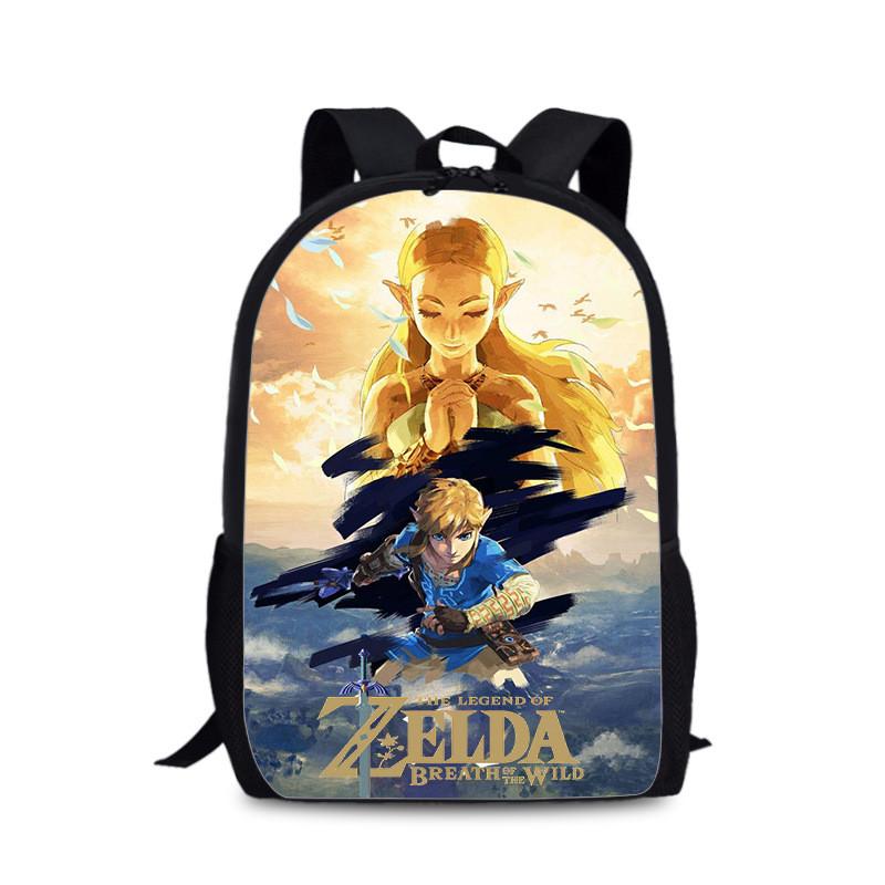 Рюкзак The Legend Of Zelda большой вместимости для школы и путешествий, для фанатов