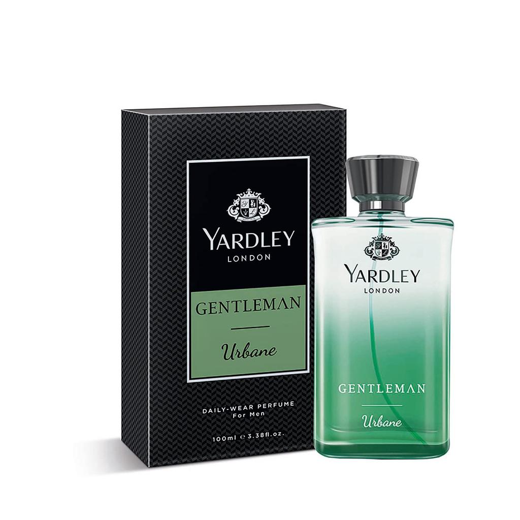Yardley London Gentleman Urbane Perfume for Men 100ml Long-Lasting Fresh Masculine Fragrance Elegant Gift