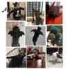 Easy Put On Pet Costume Cat Bat Wings, Halloween Costume, Puppy Cosplay Outfit, Wings Cute for Cats Dogs Party Dress Up Accessory Breathable