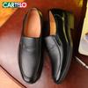 Cartelo Crocodile Men's Business Casual Slip-On Leather Shoes