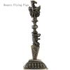 Retro Nostalgic Zinc Alloy Diamond Pegs for Home Offerings, Horse Head Diamond Demonic Pestle Feng Shui Buddhism