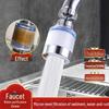 Universal Kitchen Faucet Water Purifier and Splash-Reducing Nozzle