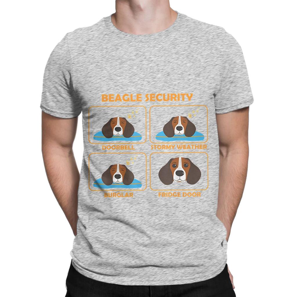 Funny Beagle Beagle security A cool Beagle gift Funny 100 Cotton TShirt Beagle Tees Tops For Unisex