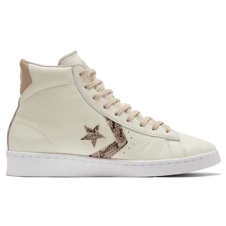 Converse Кроссовки унисекс Pro Leather High Snakeskin Cream Egret Nomad 170497C
