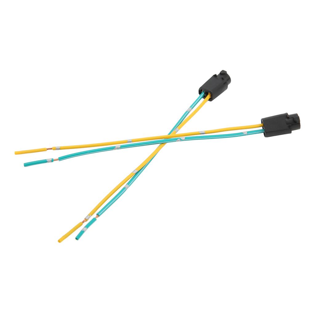 2pcs Bulb Base 12V Heat Resistant T5 LED Light Bulb Sockets with Wire for Industrial Equipment