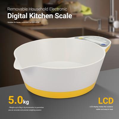Бытовые электронные цифровые кухонные весы с ЖК-дисплеем, весы, ручной инструмент, съемный