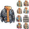 Мужское бархатное пальто с длинным рукавом и карманом Fashion Plus
