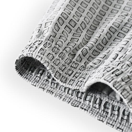 Мужское нижнее белье боксеры Эластичный дизайн с высокой посадкой Клетчатый принт U-выпуклые шорты трусы Свободного кроя Трусики Для повседневной носки