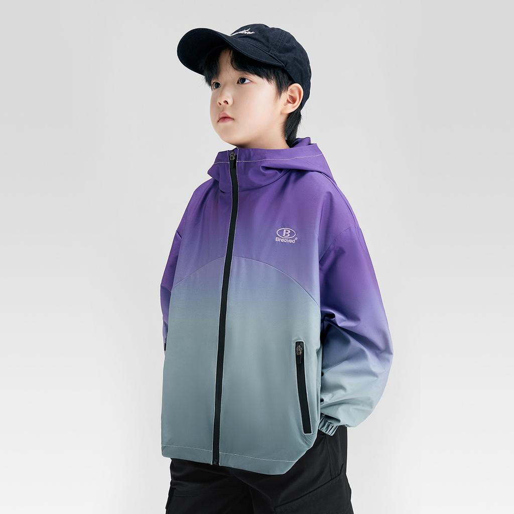 Left West Children's Clothing Children's Charge Spring and Autumn Edition Boys' Coat Gradient Waterproof Spring Clothing 2026 New Clothes