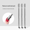 Инструмент для удаления кутикулы и пушер для маникюра из японской стали
