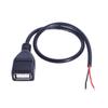 Кабель питания USB 2-контактный female/male Шнур для зарядки Соединитель-удлинитель Кабель данных Замена для электронных устройств