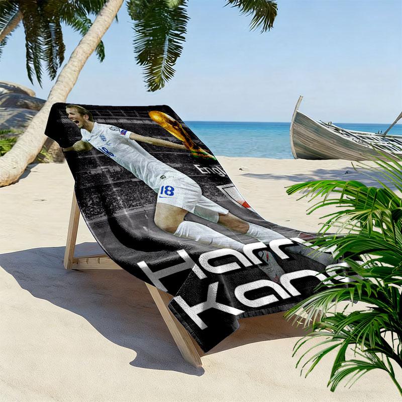Harry Kane GOAT Beach Towel, Large Soft Quick Dry Towel for Beach Camping Swimming