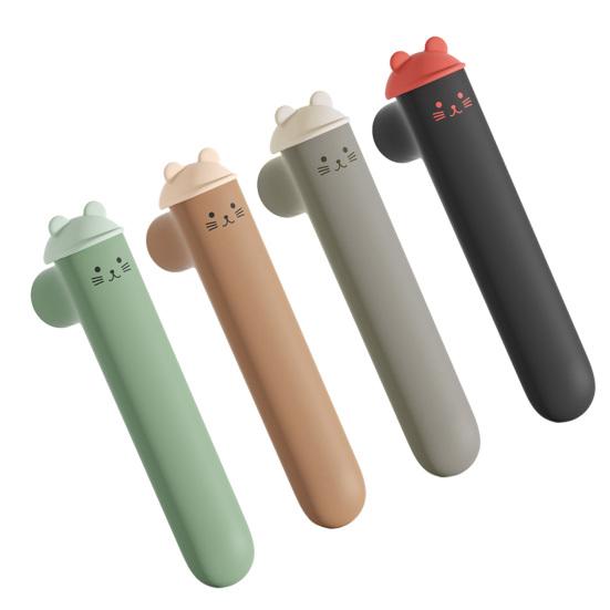 Baby Safety Door Knob Cover Cat Pattern Silicone Door Handle Glove Noise Reduction Anti Collision Wall Protector