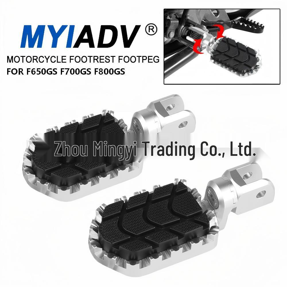Улучшенные передние подножки для BMW F650GS, F750GS, F850GS - Алюминиевый сплав