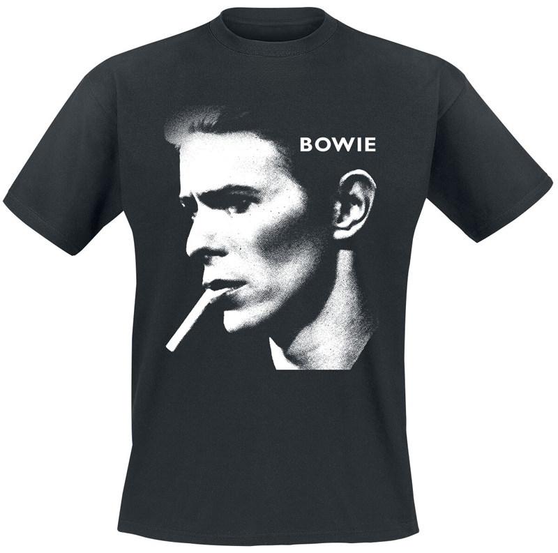 David Bowie Graphic Vintage Unisexs TShirt Unisexs Womens Cotton Y2k Fashion Popular Tee High Quality 2026 Summer T Shirt