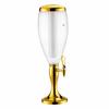 with Icicles Beer Dispenser Dual-Head Faucet Beverage Machine Creative Drink Holder  Hotel Use
