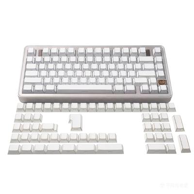 137 клавиш PBT Double Shot Боковая печать Колпачки для клавиш Для 61 64 68 75 84 87 96 98 100 104 108 клавиш Механическая клавиатура Боковая подсветка