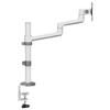 Neomounts DS60-425WH1 Support De Table Pour Écran 43,2 Cm (17) - 68,6 Cm (27) Blanc Réglable En Hauteur, Inclinable,