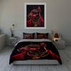 Doberman wearing sunglasses. Bedding Duvet cover sets Duvet covers Pillowcases gifts (1 * Duvet Cover 2 * Pillowcases, without duvet insert)