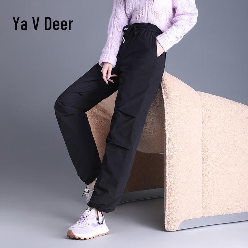 Yalu Women's Duck Down Straight-Leg Pants