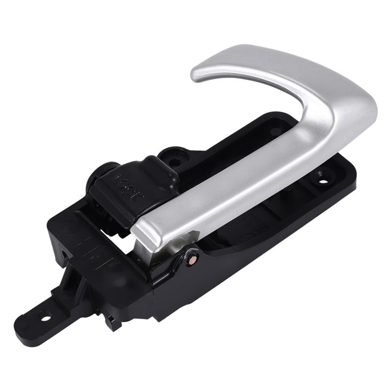 Front Or Rear Side Interior Inner Door Handle For 2007-2012 Hyundai Santa Fe W/ Black Knob-M53K