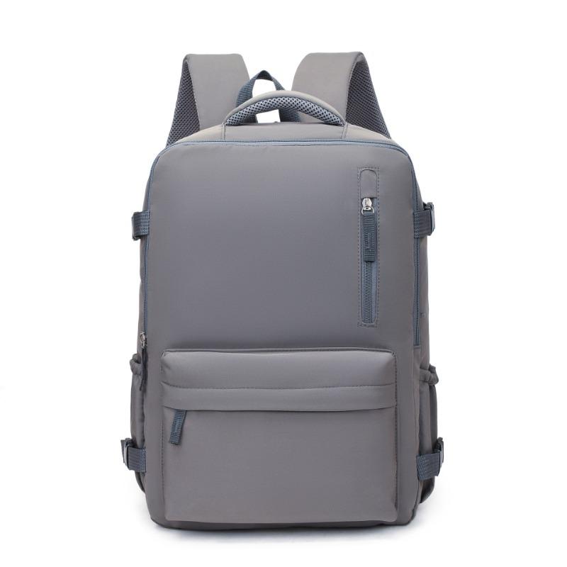 Рюкзак большой вместимости, новая простая однотонная деловая сумка для компьютера, дорожная сумка для поездок на работу для мужчин и женщин