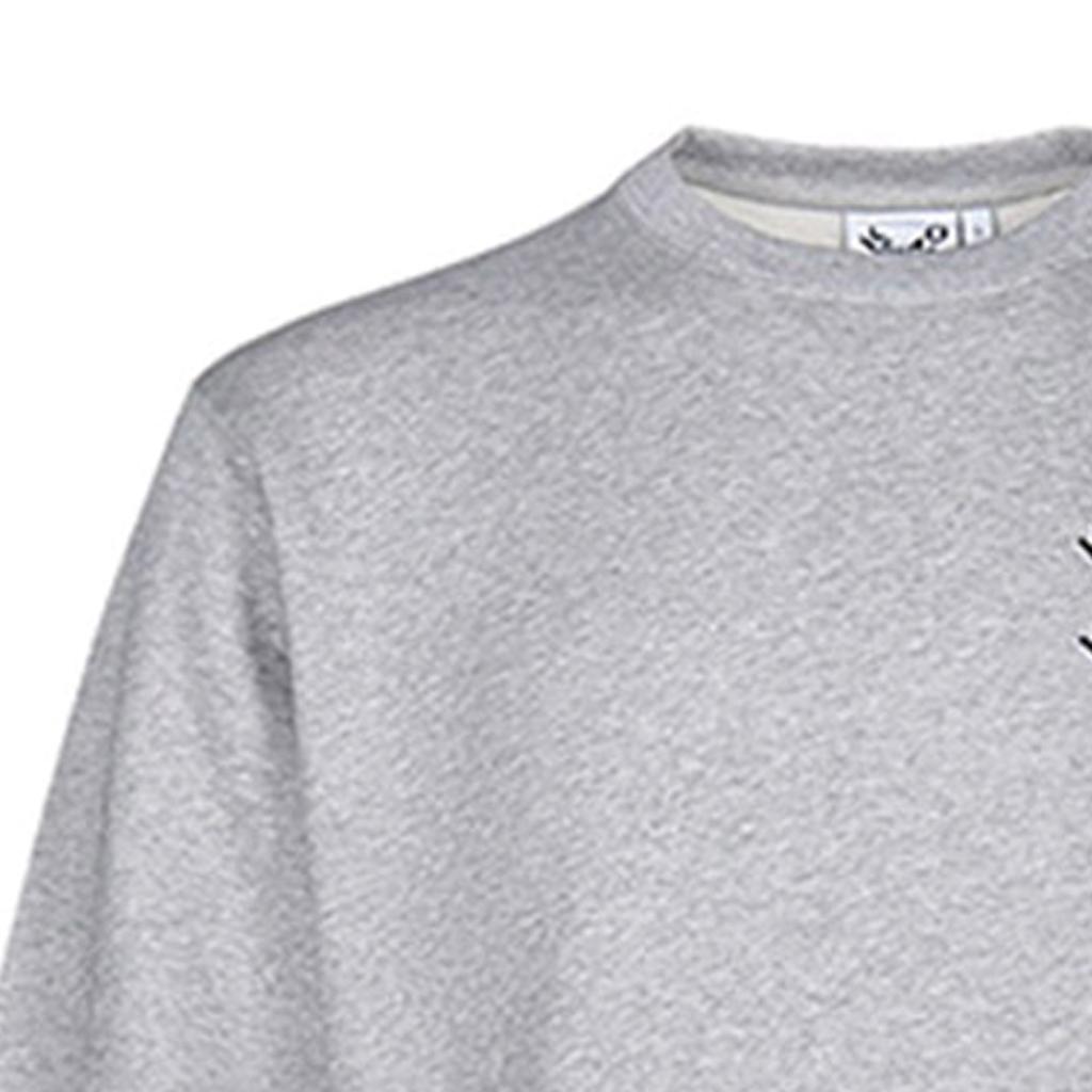 KENZO Sweatshirts Men's Pearl Gray Crew Neck Moderate Regular FA65SW0014MS-94