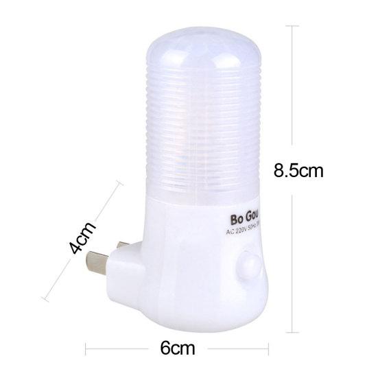 3W LED Wall Plug-in Night Light Baby Bedroom Hallway Nursery Lamp Home Decor