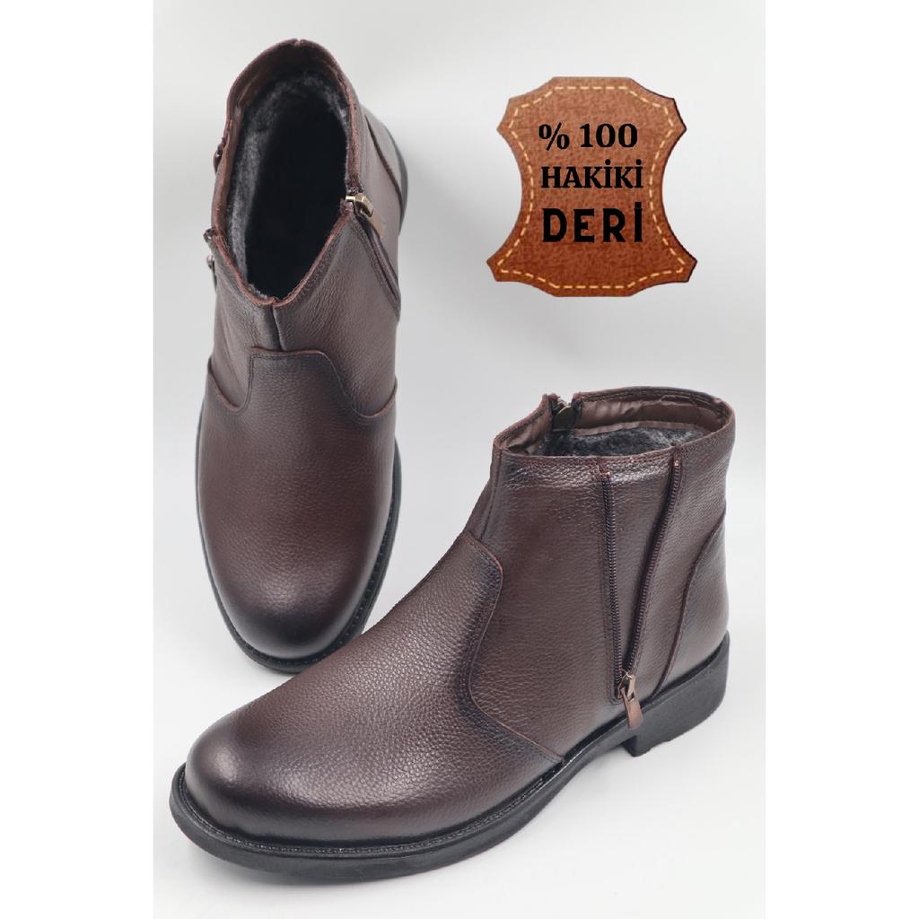 Мужские черные повседневные ботинки из натуральной кожи на шнуровке