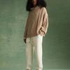 Fear of God Essentials FW23 Cable Knit Hoodie 'Gold Heather' Men's 192BT234393F