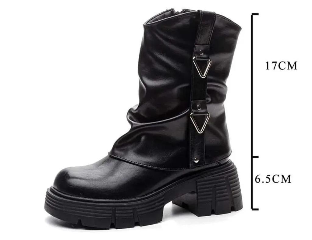 Мода 6,5 см Новая микрофибра кожа Весна Круглый носок Зима Плюш Мода Женская обувь Осень Ботинки Женские Ботильоны-чулок