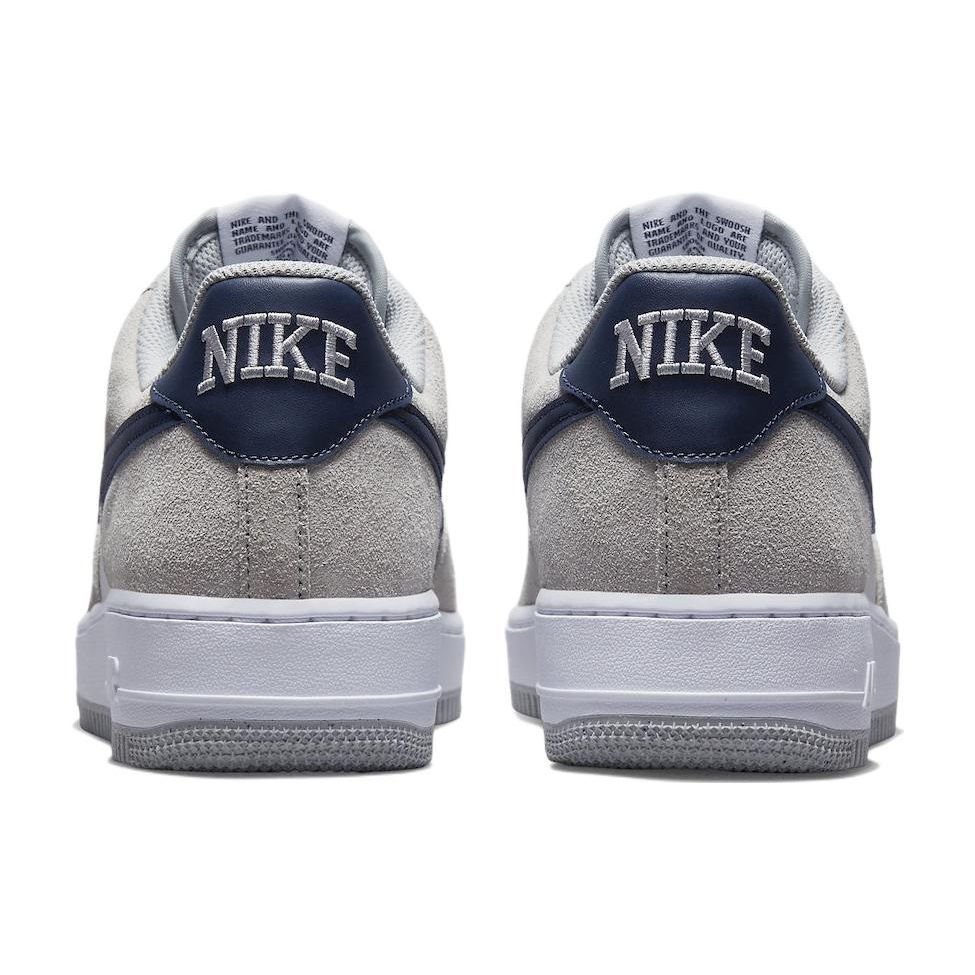 Nike Мужские кроссовки Air Force 1 07 Georgetown серые светло-дымчато-серые Summit-White FD9748-001