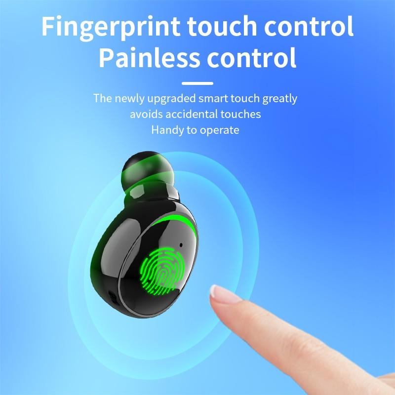 Новые беспроводные наушники Bluetooth V5.3 TWS Беспроводные наушники со светодиодным дисплеем и аккумулятором емкостью 1200 мАч, гарнитура с микрофоном