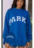 Women's Casual Embroidered Long Sleeve Sweatshirt Hoodie