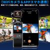 4K Action Mini Video Vlog Video Wearable Image Smartphone Touch Rotating Battery Night Card Supports Overwrite Fast Motion Ideal for Pet Portable and