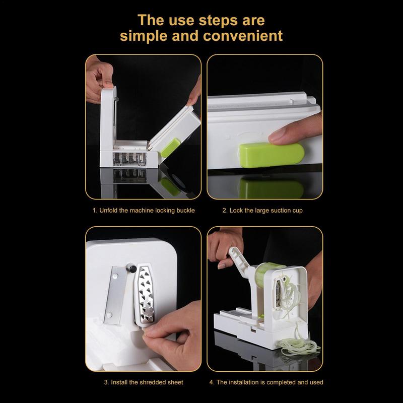 Терка для овощей Спиральная картофелерезка Машина для нарезки овощей и фруктов Whirlwind Машина для нарезки лапши Многофункциональные кухонные гаджеты