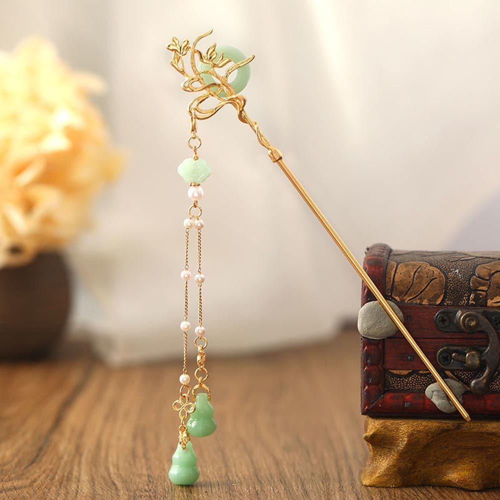 Pendent Tassel Pearl For Girls Chinese Hair Fork Korean Hanfu Hairpins Women Hair Sticks Hair Clip