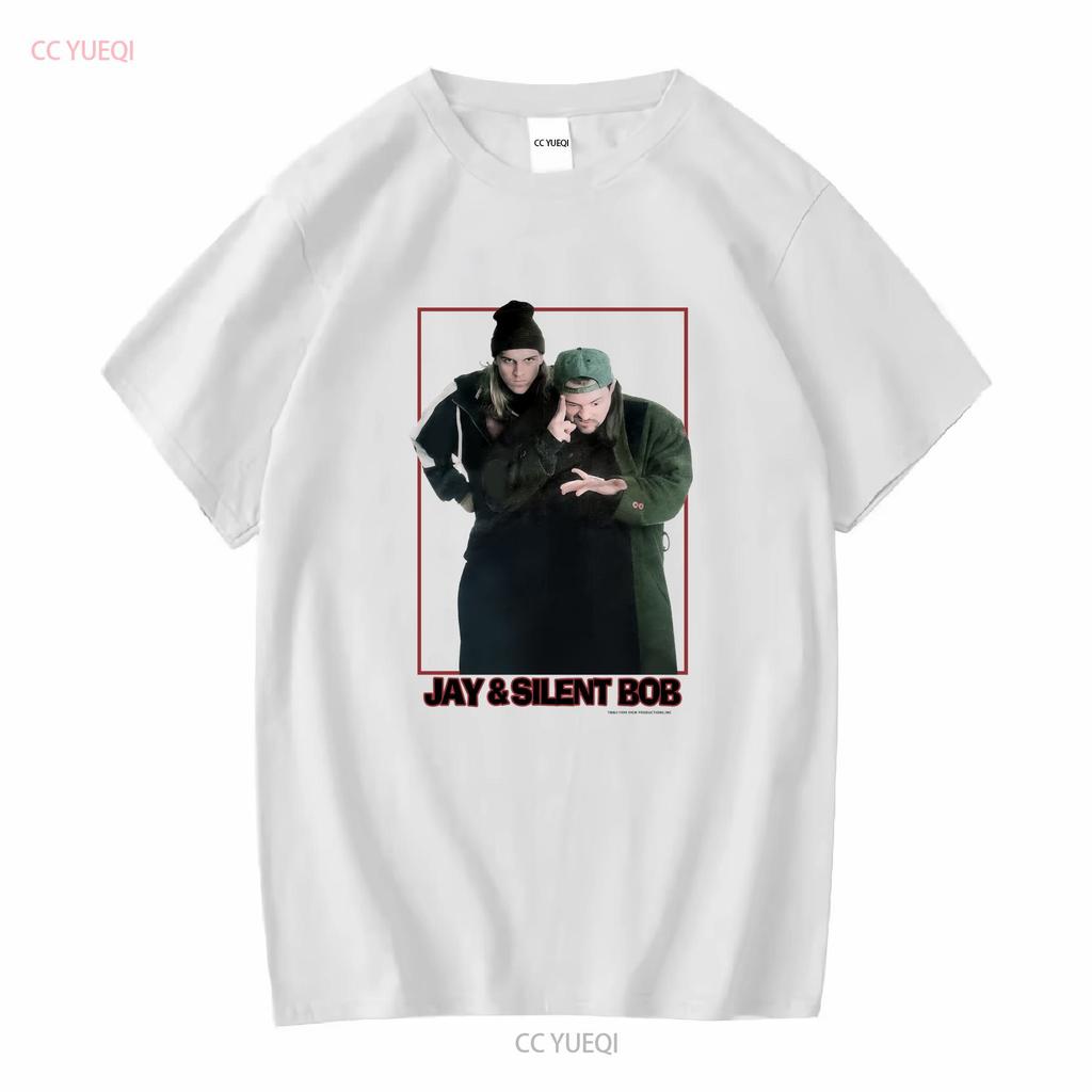 Vtg Jay and Silent Bob View Askew T Shirt Size S Movie Promo Clerks 99 Distressed vintage Washed Versatile graphic Breathable