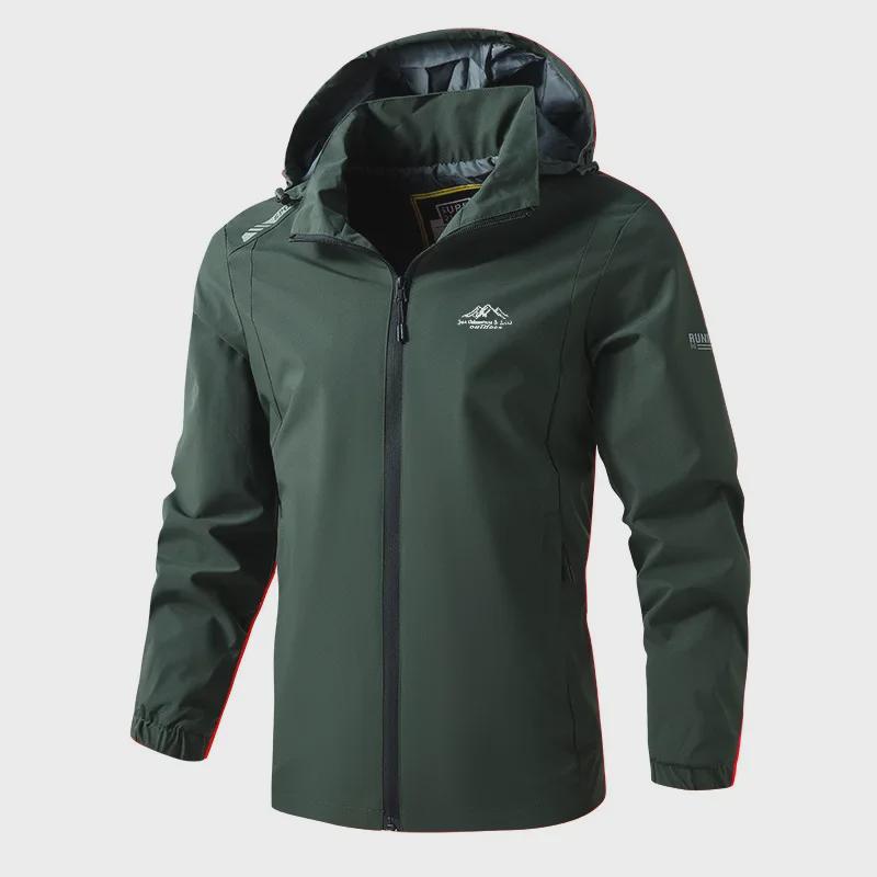 Мужская съемная водонепроницаемая дышащая куртка для активного отдыха на осень-зиму 2024 г.