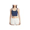 Fashionable Comfortable Knitted Versatile Solid Color Sports Vest Women Tops HV2407-410