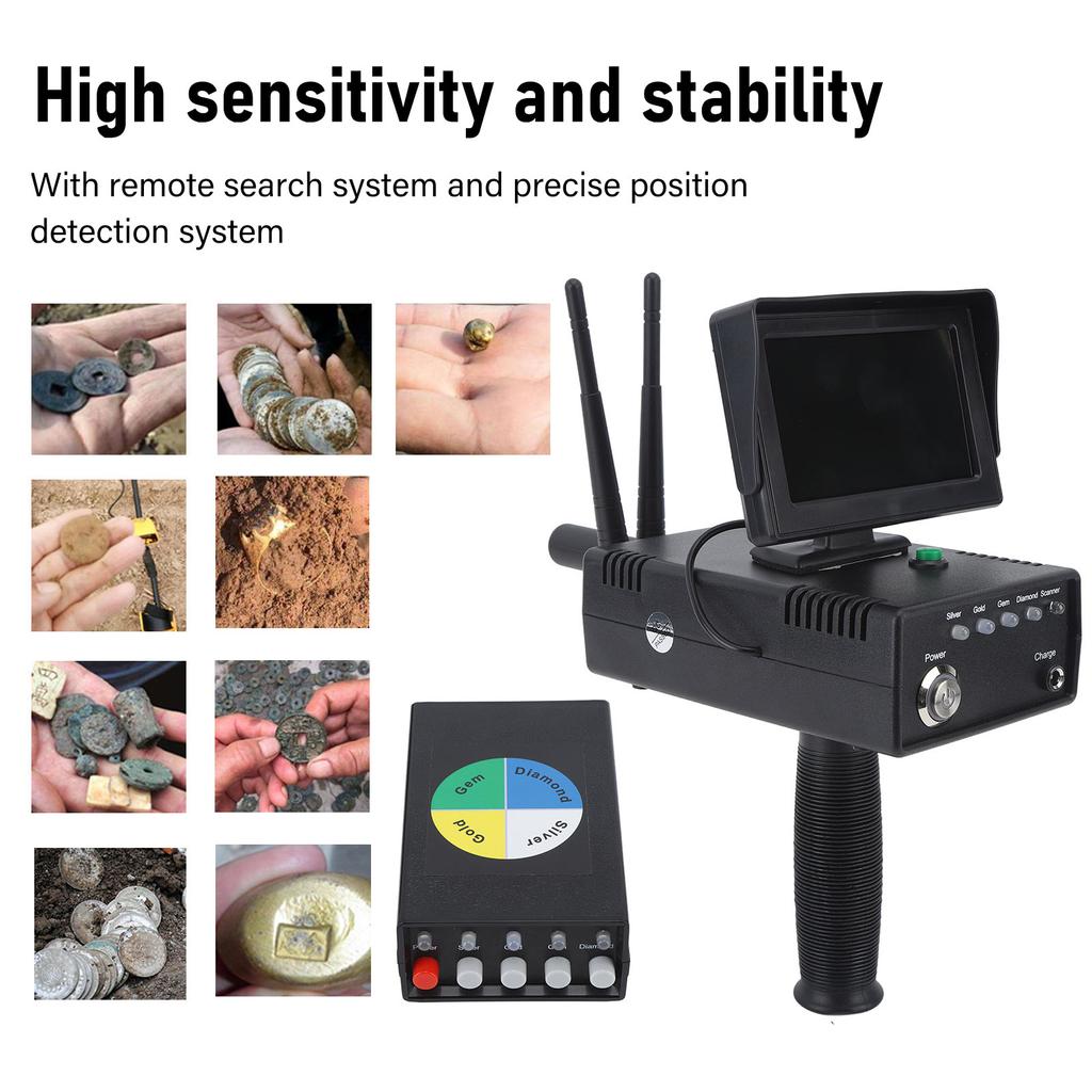 Металлоискатель Профессиональный Высокоточный Ручной Сканер Золота Finder Locator Инструмент Обнаружения