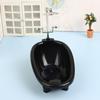 1Set Black Dollhouse Mini Furniture Bathtub Model Toy Simulation Bathroom Accessories Kids Pretend Doll House Decoraton Toy