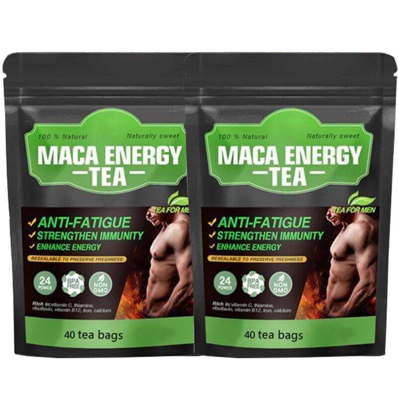 Чай Maca Energy Man Strenth Herbal Enhance Natrual Healthy Drink Herbal Tea Packeds