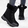Women's Shoes Winter Fashion Ankle Boots Women Keep Warm Female Lace Up Waterproof Boots Ankle Shoes Street Nurse Boot